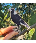 Wooden Decoration | Australian Magpie
